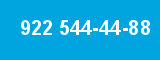 922 544-44-88